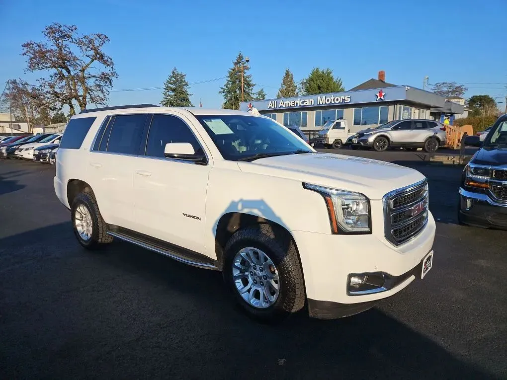 White 2017 GMC Yukon SLT Sport Utility 4D for sale in Tacoma, WA