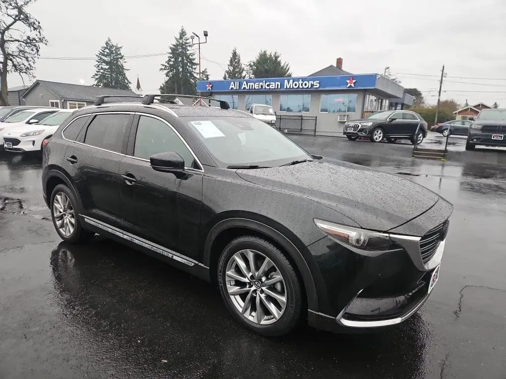 Black 2018 MAZDA CX-9 Grand Touring Sport Utility 4D for sale in Tacoma, WA