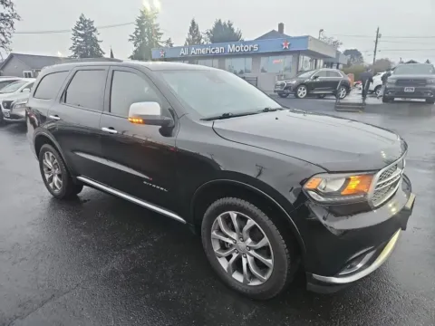 Black 2017 Dodge Durango Citadel Sport Utility 4D for sale in Tacoma, WA