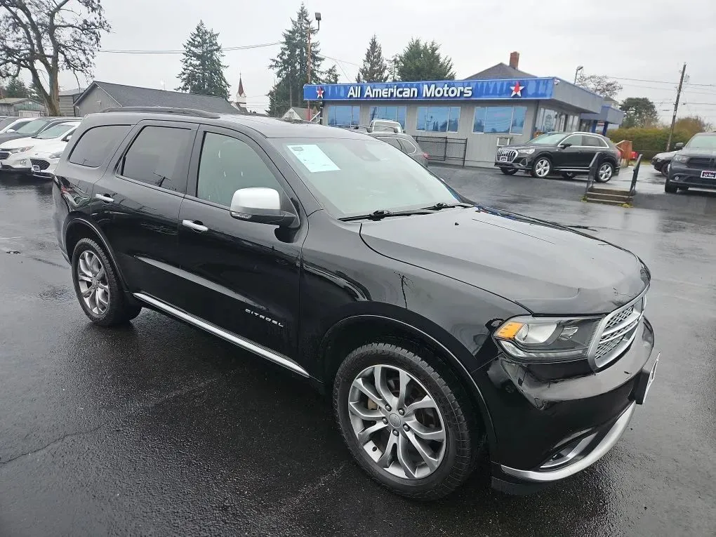 Black 2017 Dodge Durango Citadel Sport Utility 4D for sale in Tacoma, WA