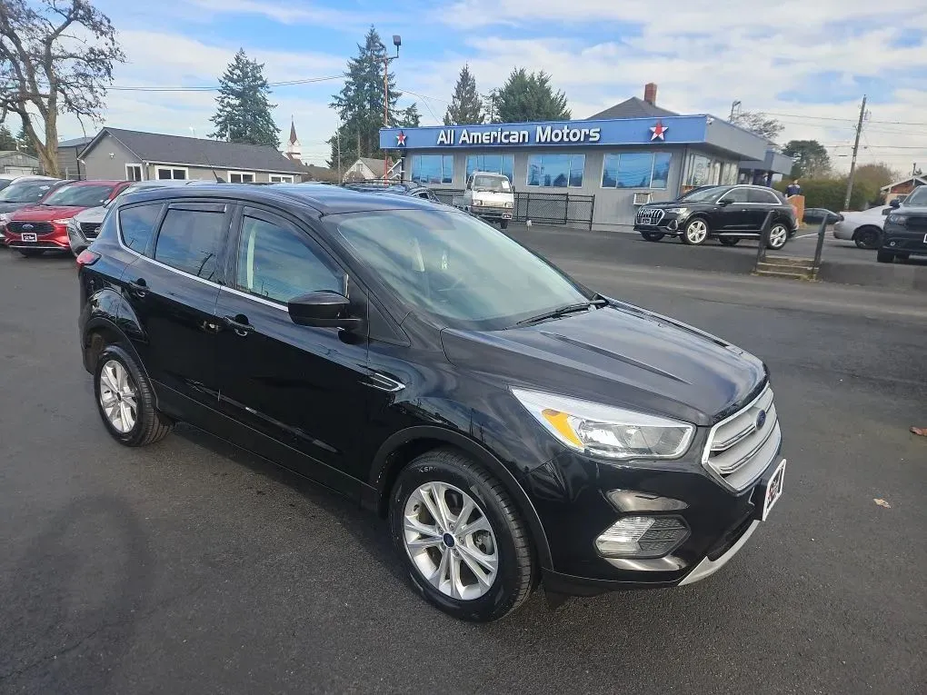 Black 2019 Ford Escape SE Sport Utility 4D for sale in Tacoma, WA