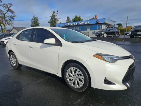 White 2019 Toyota Corolla LE Sedan 4D for sale in Tacoma, WA