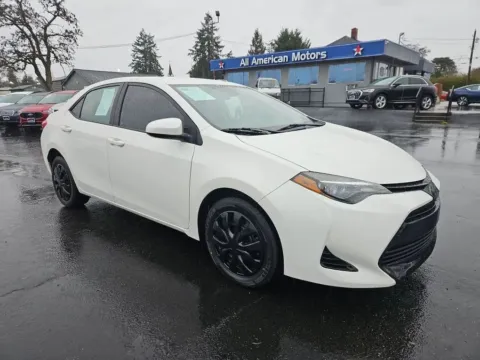 White 2019 Toyota Corolla LE Sedan 4D for sale in Tacoma, WA