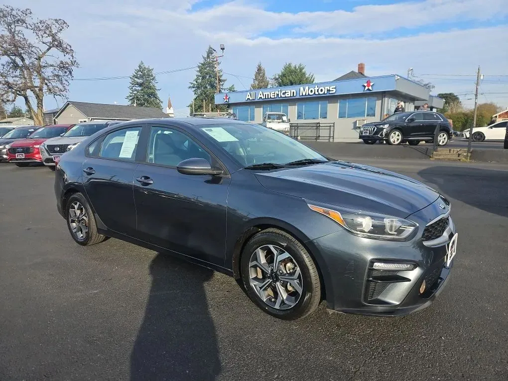 Gray 2021 Kia Forte LXS Sedan 4D for sale in Tacoma, WA