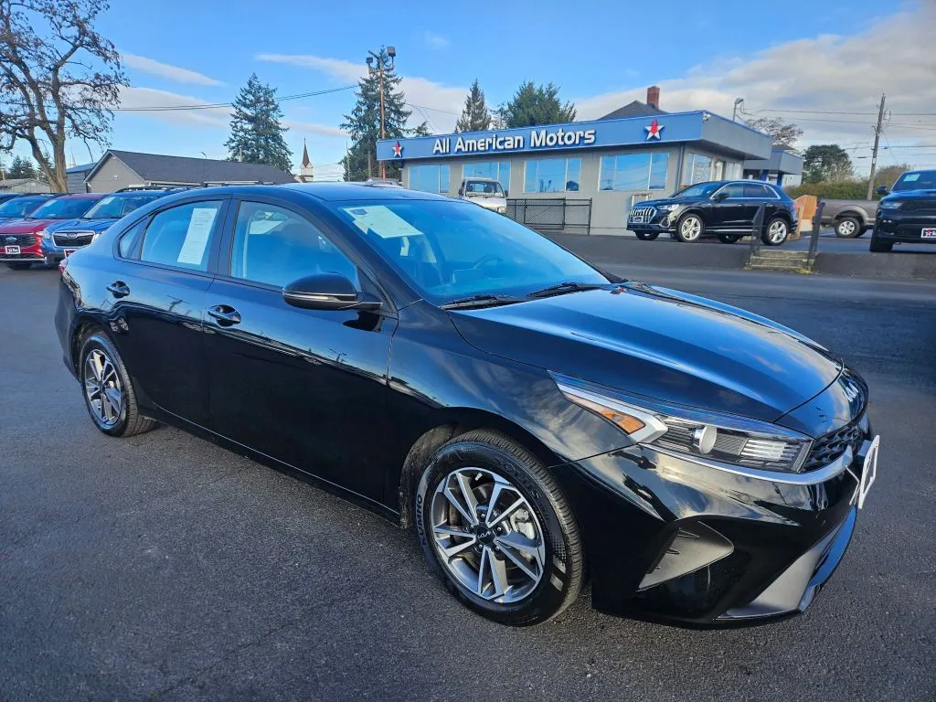 Black 2023 Kia Forte LXS Sedan 4D for sale in Tacoma, WA