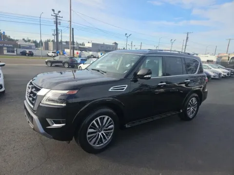 Another view of 2023 Nissan Armada SL Sport Utility 4D for sale in Tacoma, WA at All American Motors