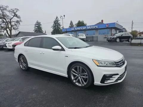 White 2018 Volkswagen Passat 2.0T R-Line Sedan 4D for sale in Tacoma, WA