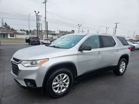Another view of 2021 Chevrolet Traverse LS Sport Utility 4D for sale in Tacoma, WA at All American Motors