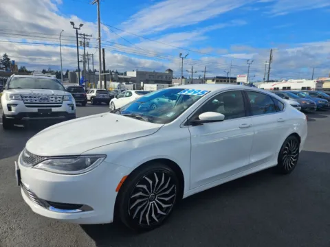 Another view of 2016 Chrysler 200 Limited Sedan 4D for sale in Tacoma, WA at All American Motors