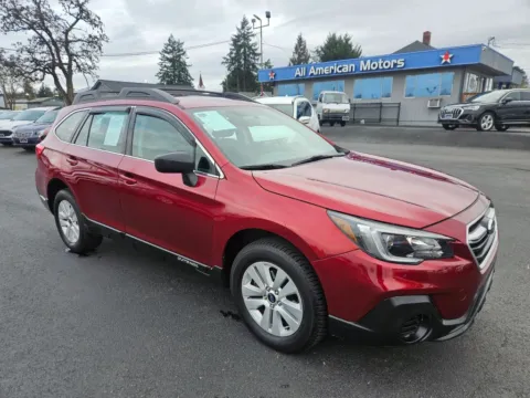 Red 2018 Subaru Outback 2.5i Wagon 4D for sale in Tacoma, WA