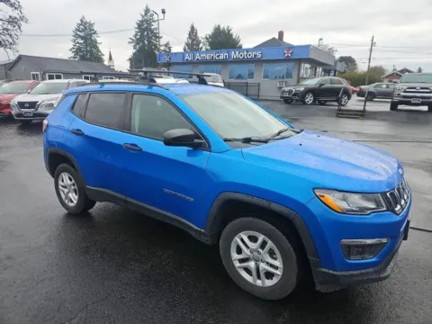 Blue 2017 Jeep Compass All New Sport SUV 4D for sale in Tacoma, WA