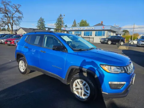 Blue 2017 Jeep Compass All New Sport SUV 4D for sale in Tacoma, WA