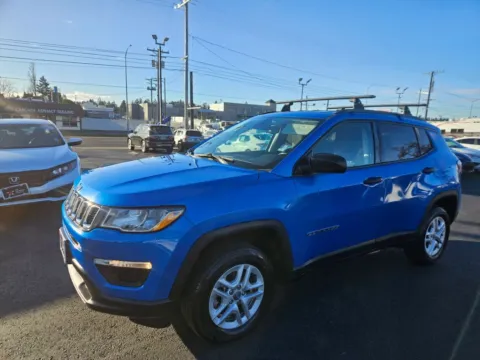 Another view of 2017 Jeep Compass All New Sport SUV 4D for sale in Tacoma, WA at All American Motors