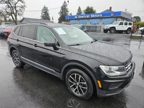 Black 2021 Volkswagen Tiguan SE 4MOTION Sport Utility 4D for sale in Tacoma, WA