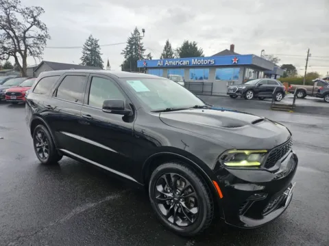 Black 2021 Dodge Durango GT Plus Sport Utility 4D for sale in Tacoma, WA