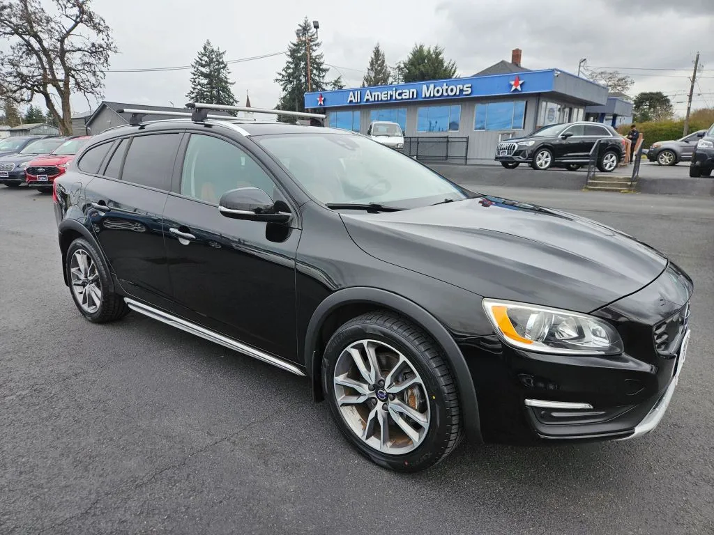 Black 2018 Volvo V60 T5 Cross Country Wagon 4D for sale in Tacoma, WA
