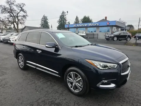 Blue 2020 INFINITI QX60 PURE Sport Utility 4D for sale in Tacoma, WA