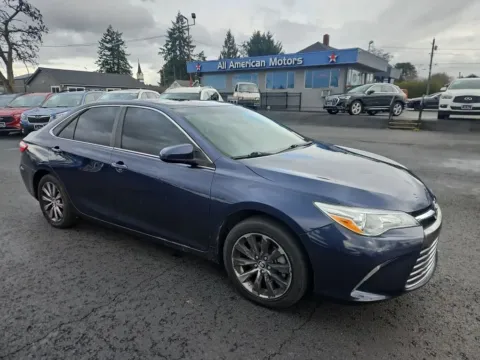Blue 2015 Toyota Camry XLE Sedan 4D for sale in Tacoma, WA