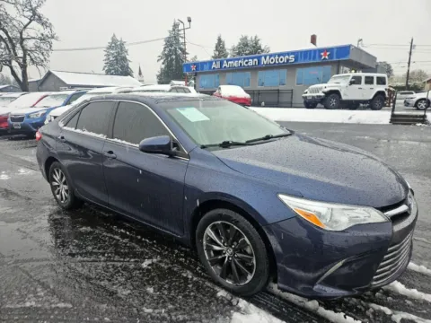 Blue 2015 Toyota Camry XLE Sedan 4D for sale in Tacoma, WA
