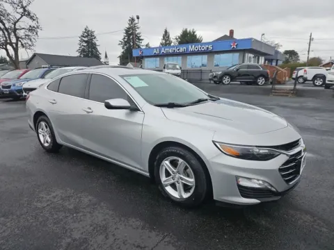 Silver 2022 Chevrolet Malibu LT Sedan 4D for sale in Tacoma, WA