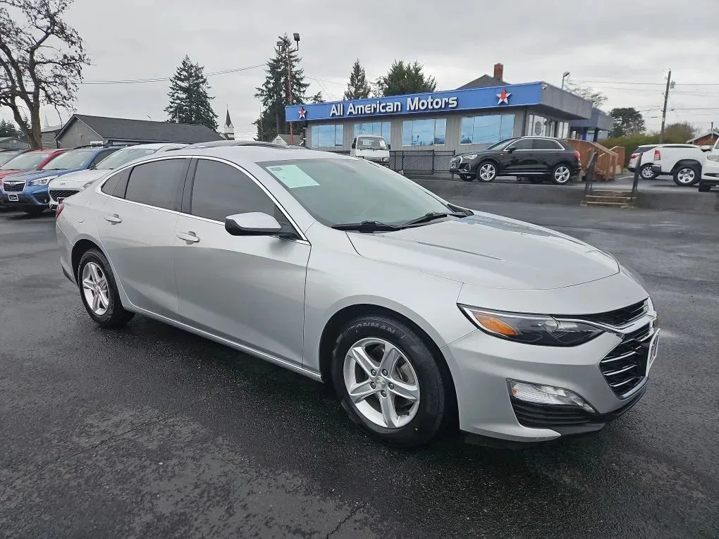 Silver 2022 Chevrolet Malibu LT Sedan 4D for sale in Tacoma, WA