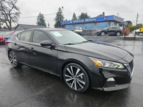 Black 2022 Nissan Altima 2.5 SR Sedan 4D for sale in Tacoma, WA