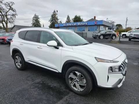 White 2021 Hyundai Santa Fe SEL Sport Utility 4D for sale in Tacoma, WA