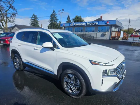 White 2021 Hyundai Santa Fe SEL Sport Utility 4D for sale in Tacoma, WA