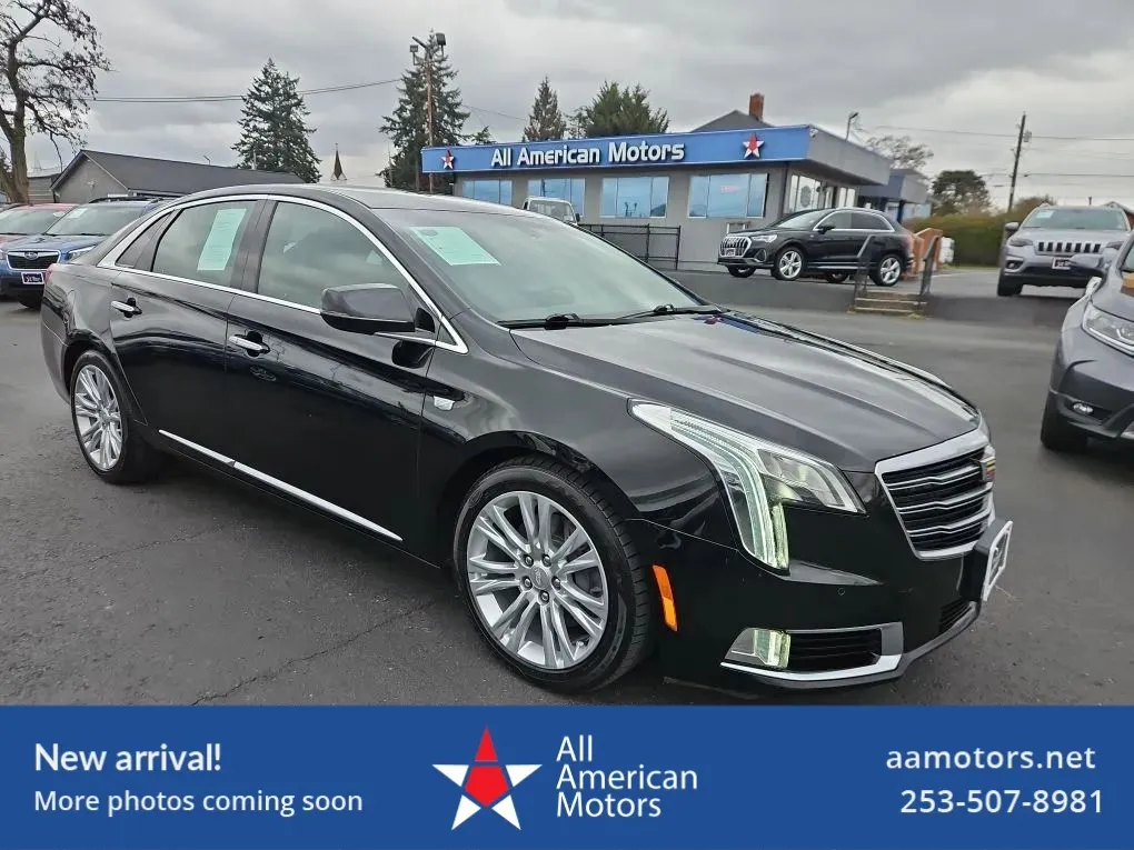 Black 2018 Cadillac XTS Luxury Sedan 4D for sale in Tacoma, WA