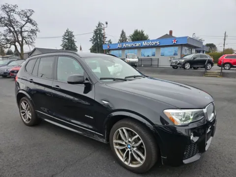 Black 2017 BMW X3 xDrive35i Sport Utility 4D for sale in Tacoma, WA