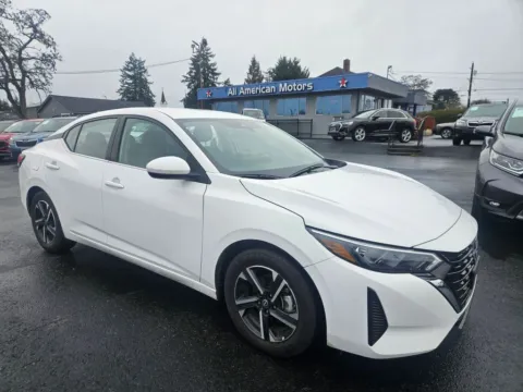 White 2024 Nissan Sentra SV Sedan 4D for sale in Tacoma, WA