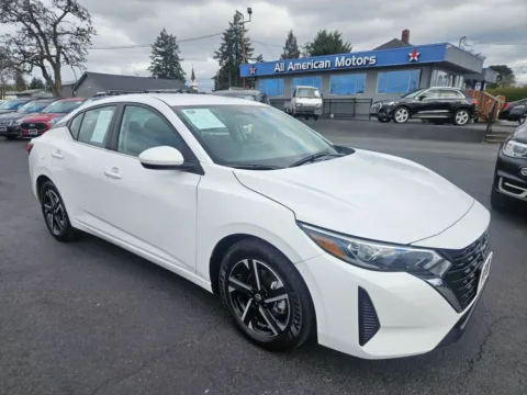 White 2024 Nissan Sentra SV Sedan 4D for sale in Tacoma, WA