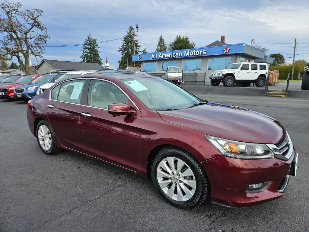 Red 2014 Honda Accord EX-L Sedan 4D for sale in Tacoma, WA