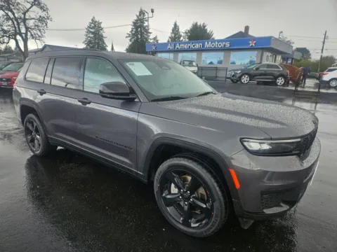 Gray 2023 Jeep Grand Cherokee L Altitude Sport Utility 4D for sale in Tacoma, WA