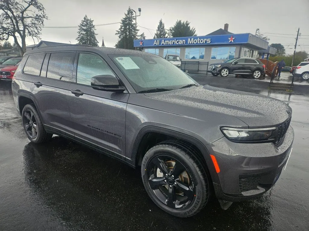Gray 2023 Jeep Grand Cherokee L Altitude Sport Utility 4D for sale in Tacoma, WA