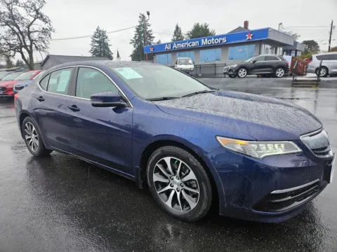 Blue 2015 Acura TLX 2.4 Sedan 4D for sale in Tacoma, WA