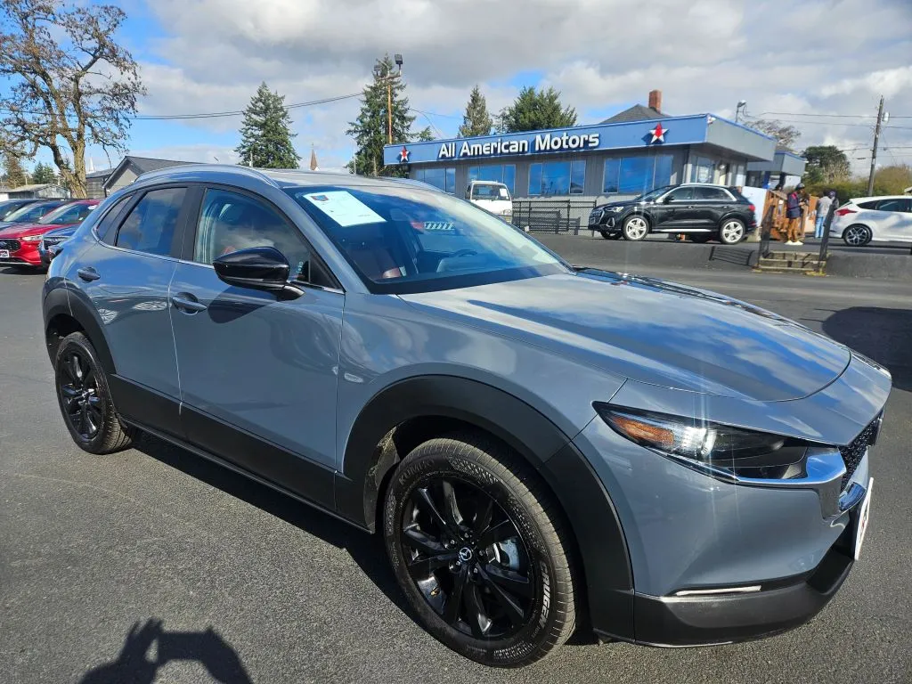 Gray 2022 MAZDA CX-30 Carbon Edition Sport Utility 4D for sale in Tacoma, WA