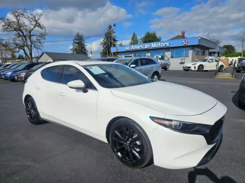 White 2019 MAZDA MAZDA3 Premium Hatchback 4D for sale in Tacoma, WA