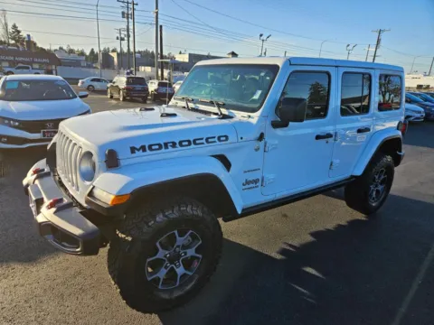 Another view of 2021 Jeep Wrangler Unlimited Sahara Sport Utility 4D for sale in Tacoma, WA at All American Motors