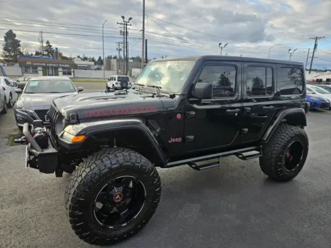 Another view of 2018 Jeep Wrangler Unlimited All New Rubicon Sport Utility 4D for sale in Tacoma, WA at All American Motors