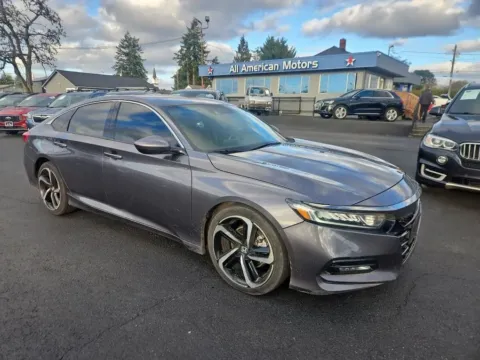 Gray 2018 Honda Accord Sport Sedan 4D for sale in Tacoma, WA