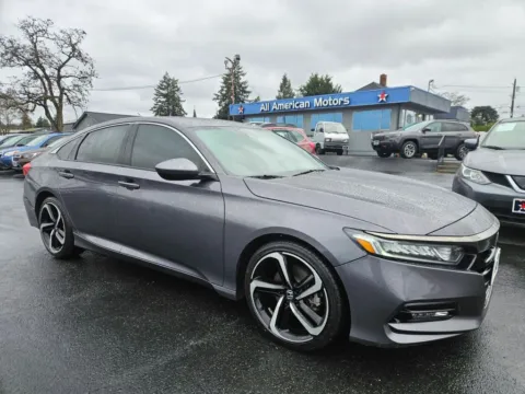 Gray 2018 Honda Accord Sport Sedan 4D for sale in Tacoma, WA