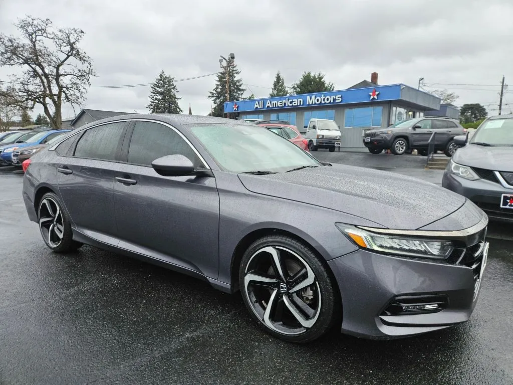 Gray 2018 Honda Accord Sport Sedan 4D for sale in Tacoma, WA