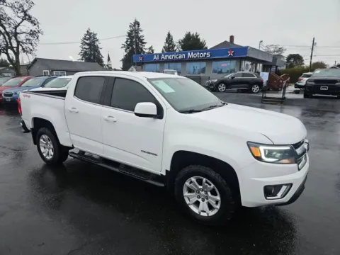 White 2018 Chevrolet Colorado Crew Cab LT Pickup 4D 5 ft for sale in Tacoma, WA