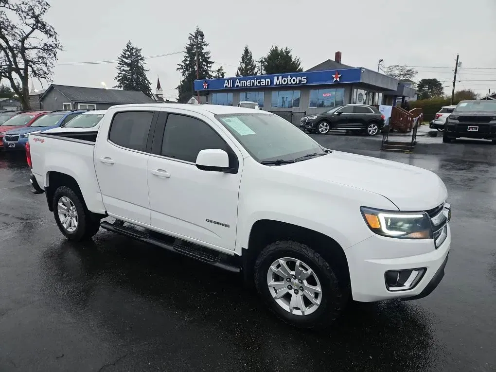 White 2018 Chevrolet Colorado Crew Cab LT Pickup 4D 5 ft for sale in Tacoma, WA