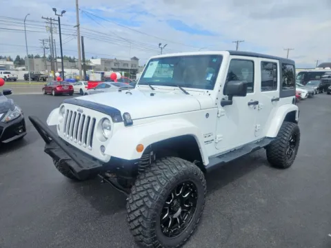 Photos of 2017 Jeep Wrangler Unlimited Sahara Sport Utility 4D for sale in Tacoma, WA at All American Motors