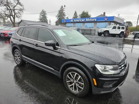 Black 2020 Volkswagen Tiguan SE Sport Utility 4D for sale in Tacoma, WA