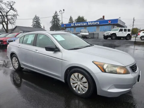 Silver 2009 Honda Accord LX Sedan 4D for sale in Tacoma, WA