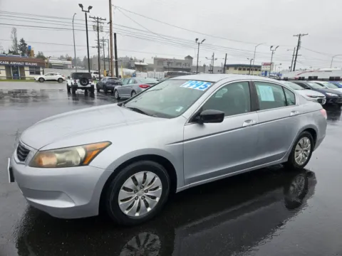 Another view of 2009 Honda Accord LX Sedan 4D for sale in Tacoma, WA at All American Motors
