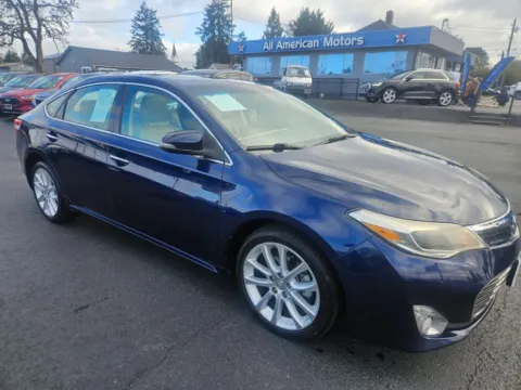 Blue 2013 Toyota Avalon XLE Touring Sedan 4D for sale in Tacoma, WA